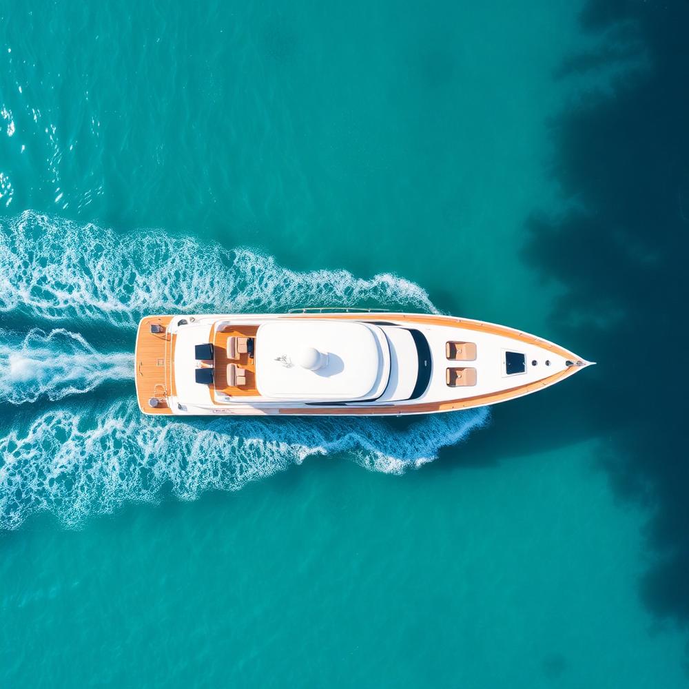 Yacht aerial